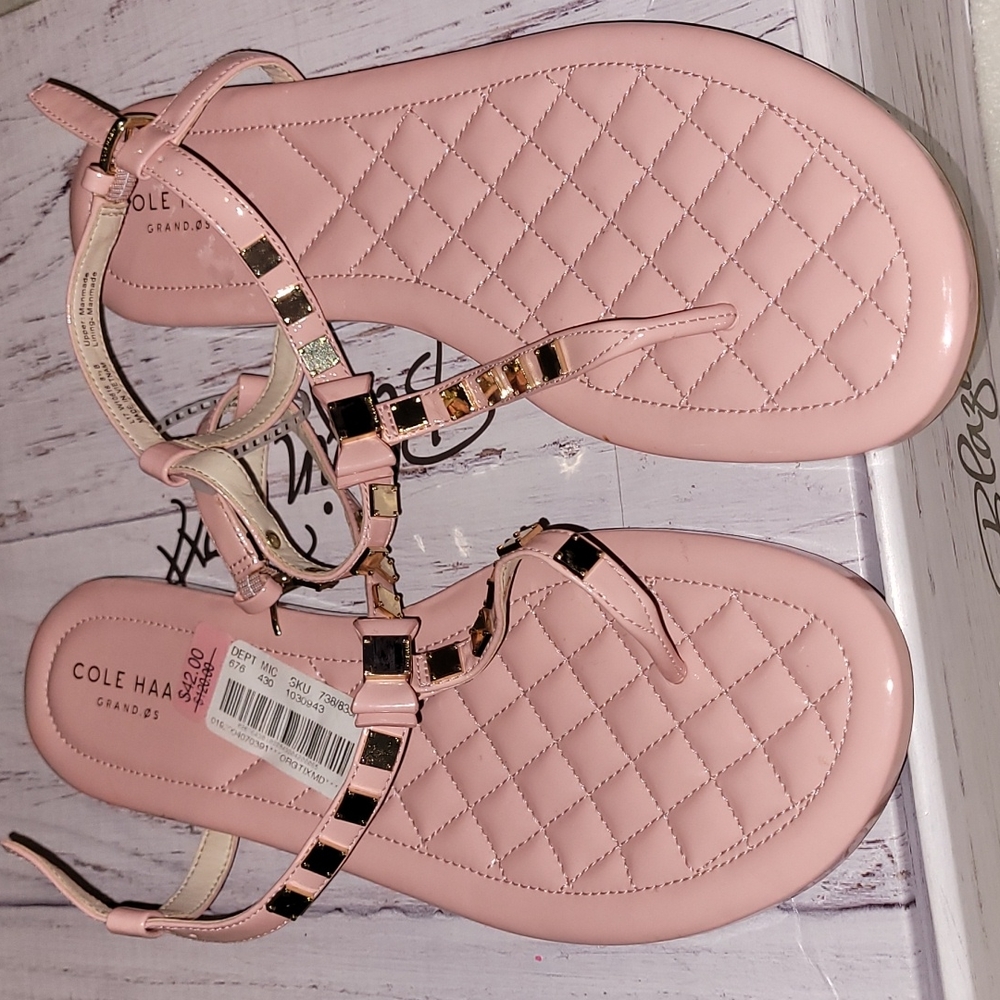 Cole Haan light pink sandals
